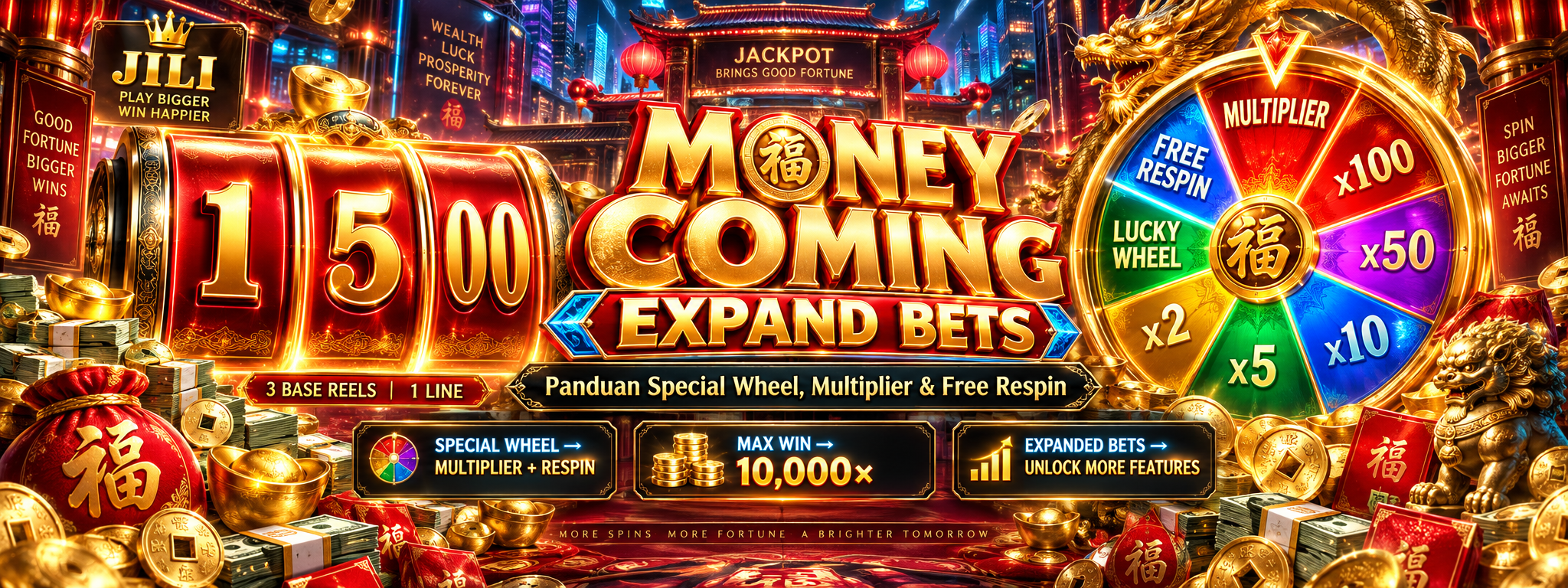 Money Coming Expand Bets